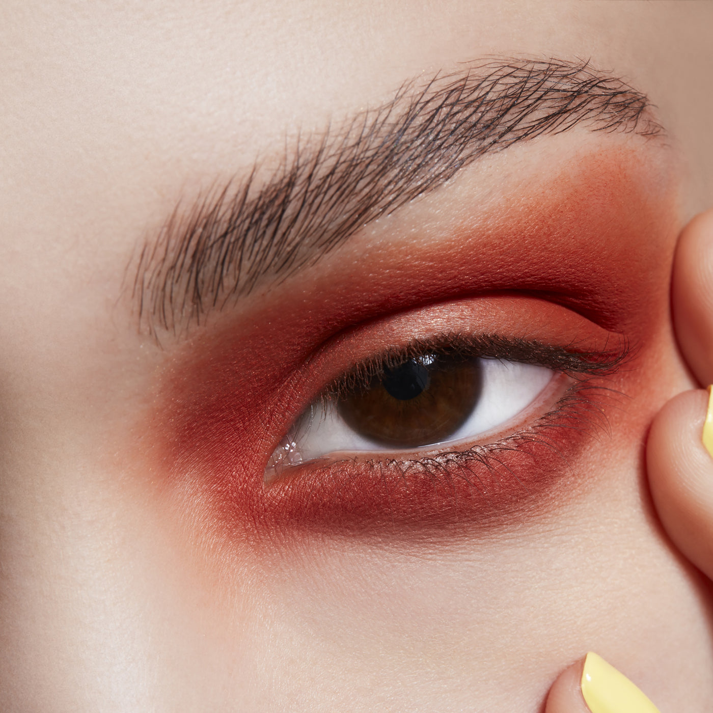 Pro Palette Pan, 1.5 g, Red Brick, Model, light