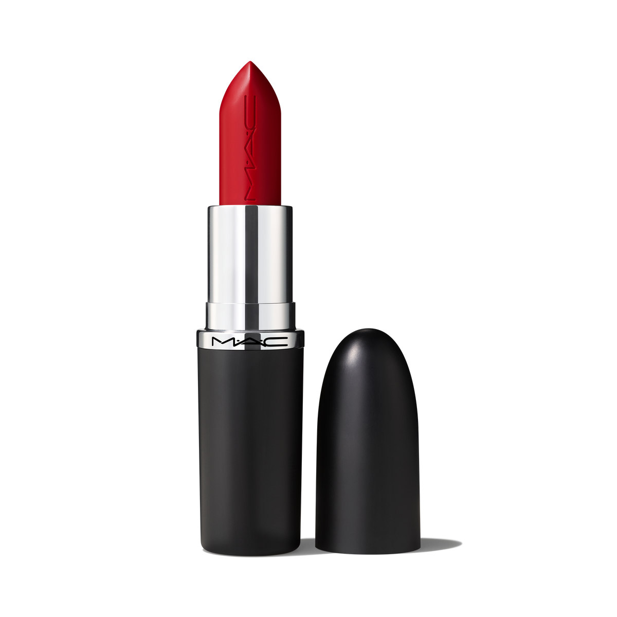 M·A·Cximal Sleek Satin Lipstick, 3.5 g, Brave Red, Product Shot