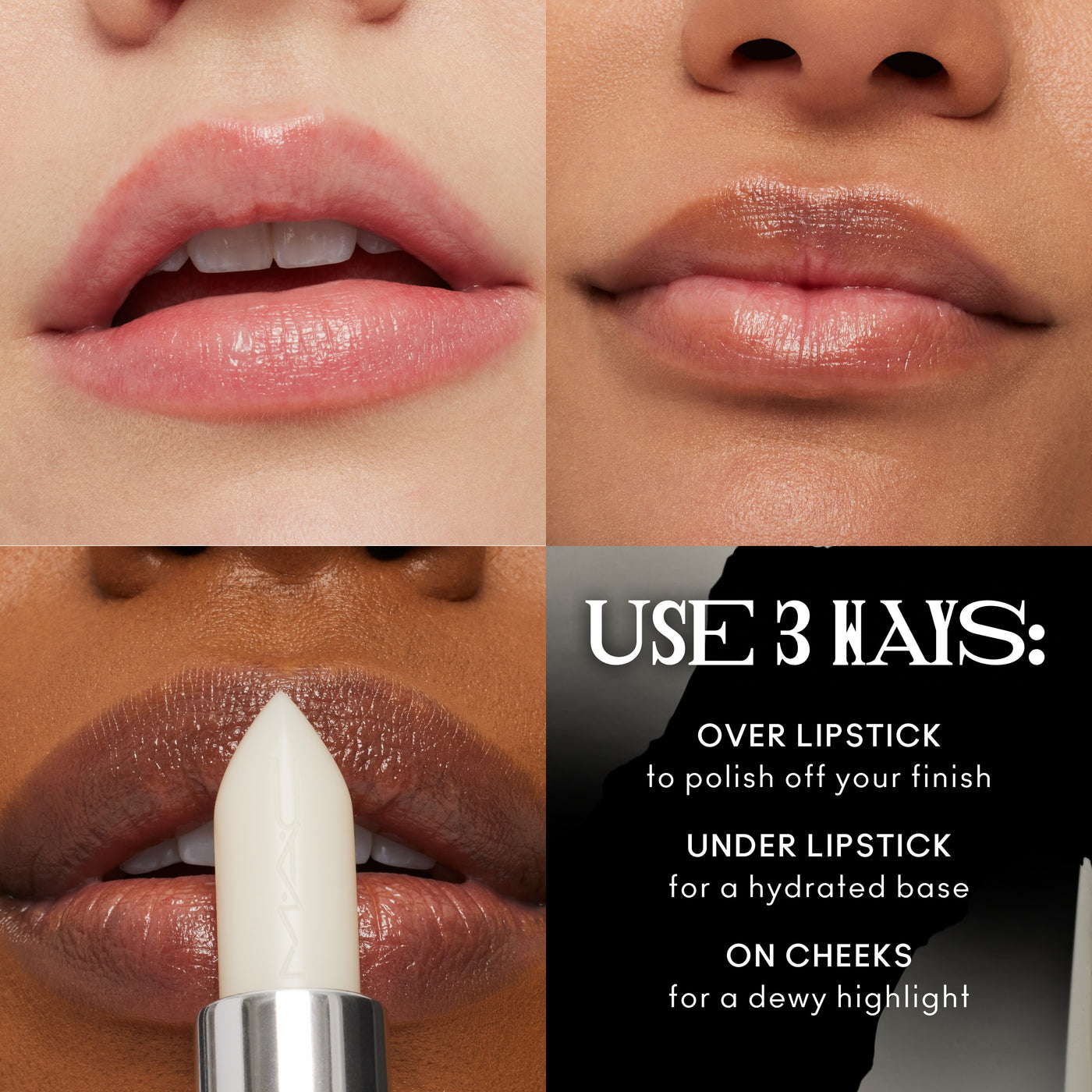 M·A·Cximal Sleek Satin Lipstick In The Clear, 3.5 g, In The Clear, Alt