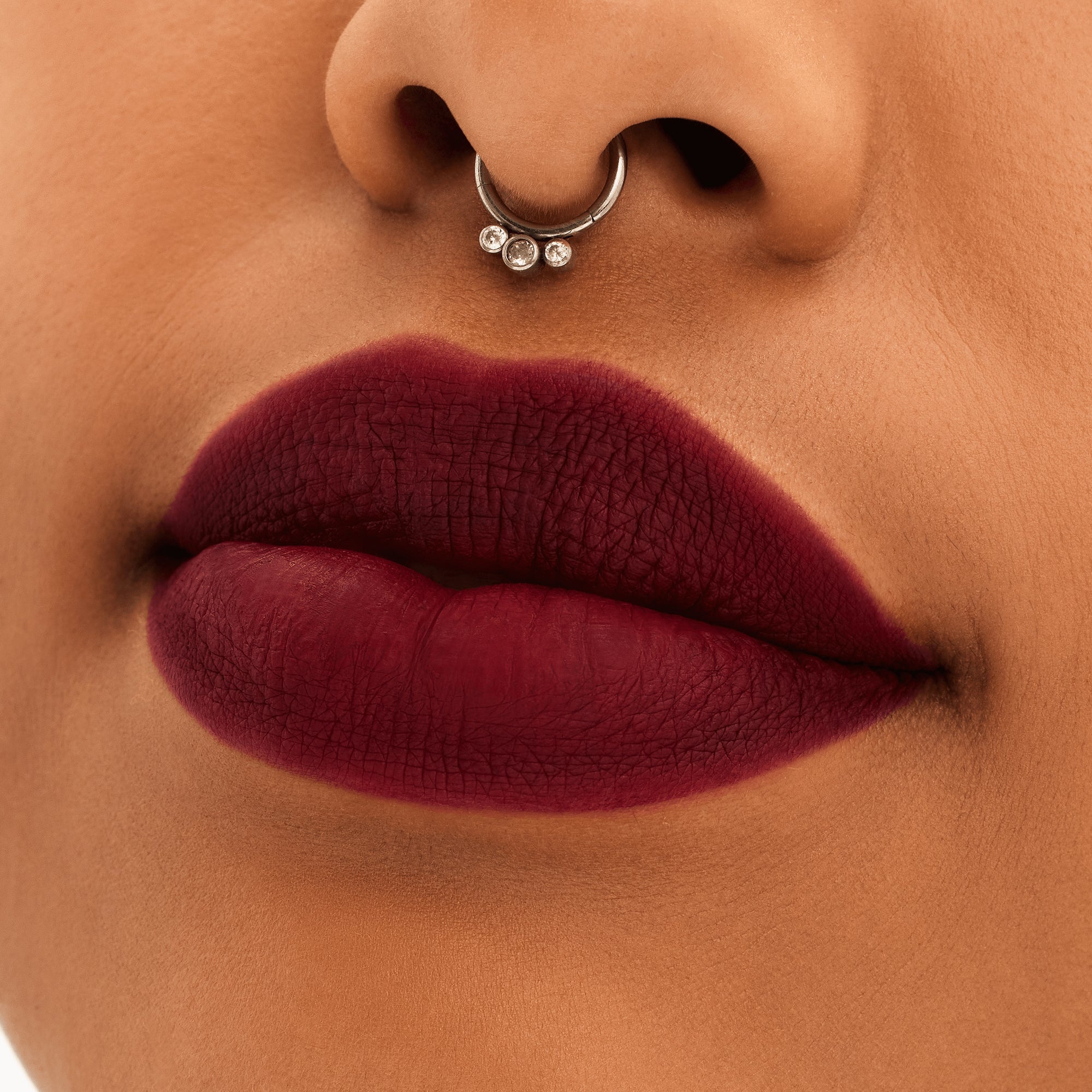 M·A·C Locked Kiss 24hr Lipstick, 1.8 g, Poncy, Model, medium