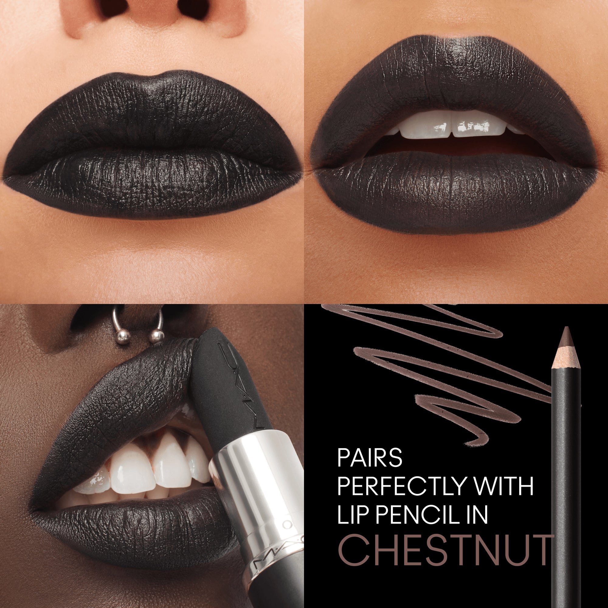 M·A·Cximal Silky Matte Lipstick, 3.5 g, Caviar, Alt
