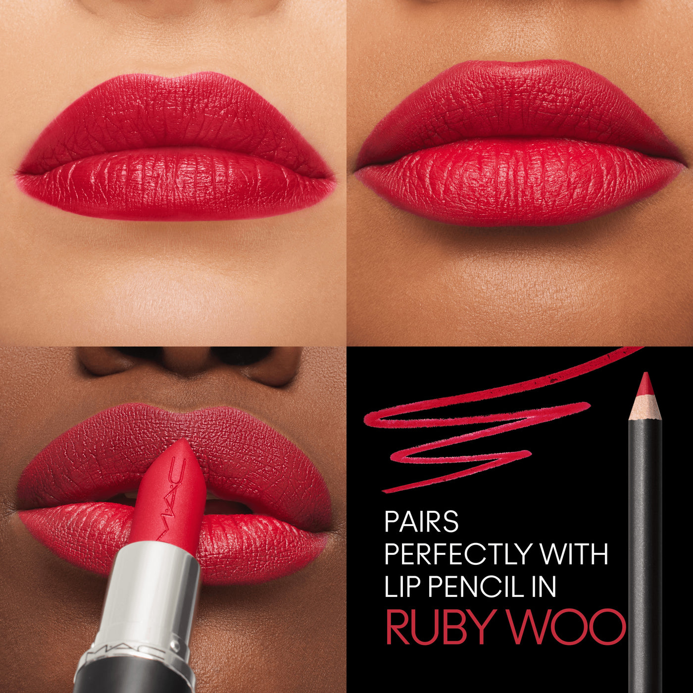 M·A·Cximal Silky Matte Lipstick, 3.5 g, Ruby Woo, Alt