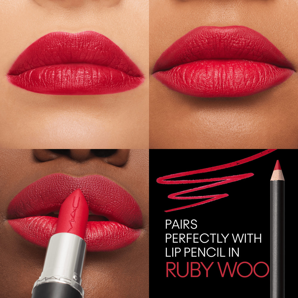 M·A·Cximal Silky Matte Lipstick, 3.5 g, Ruby Woo, Alt