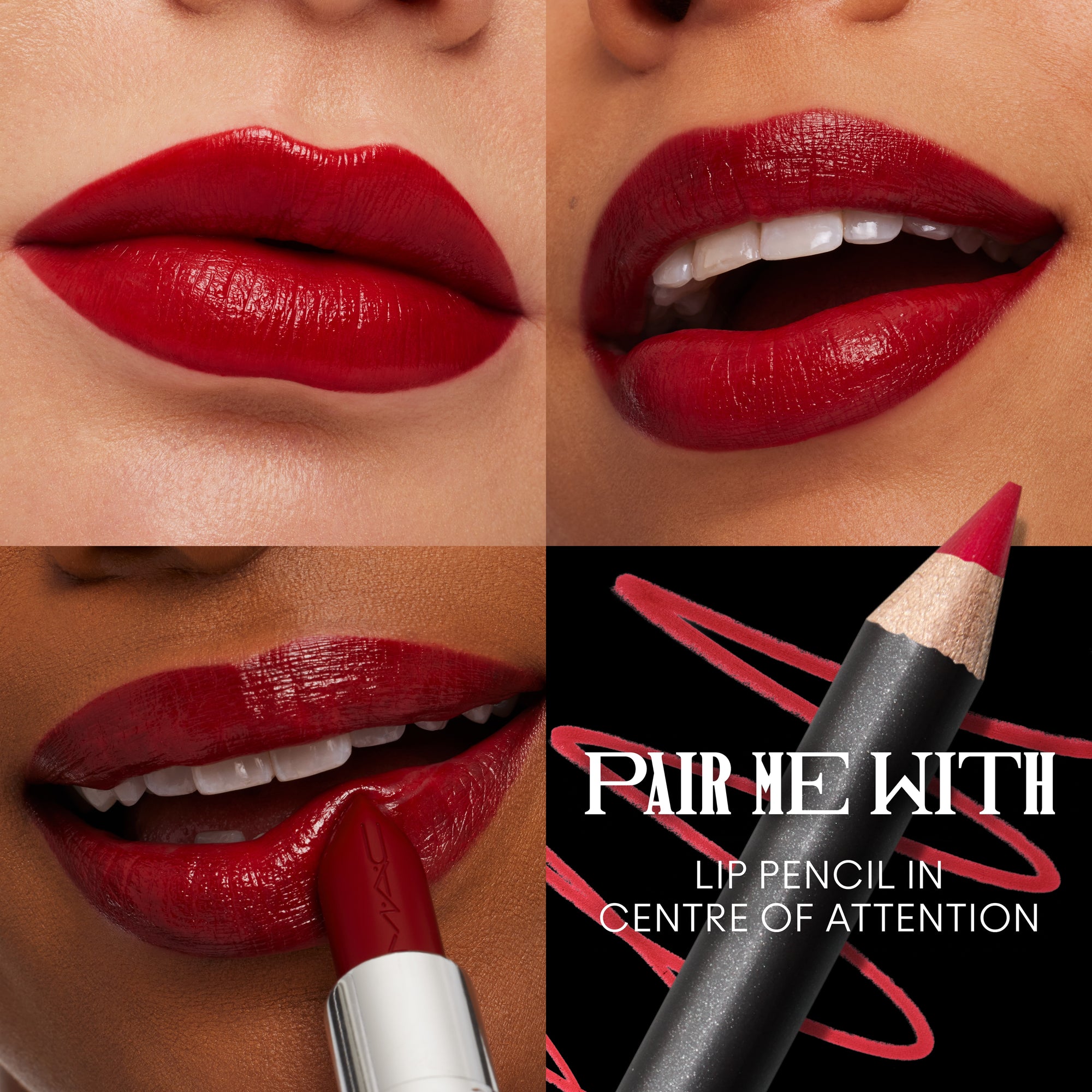 M·A·Cximal Sleek Satin Lipstick / Mini M·A·C, 1.5 g, Centre Of Attention, Alt