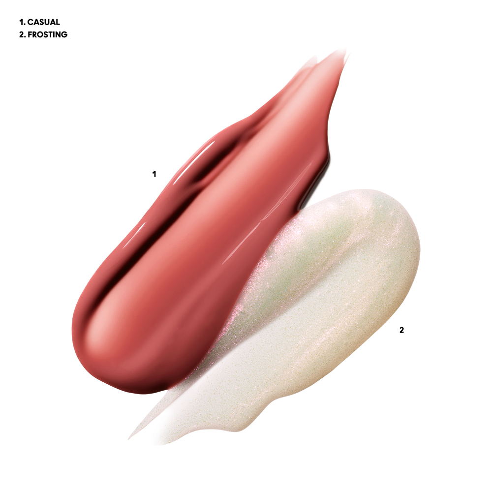 Two Glossy Lipglass Air Duo, Multi, Smoosh
