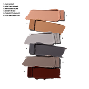 Pro Eye Palette The Dame, 6.0 g, Multi, Smoosh