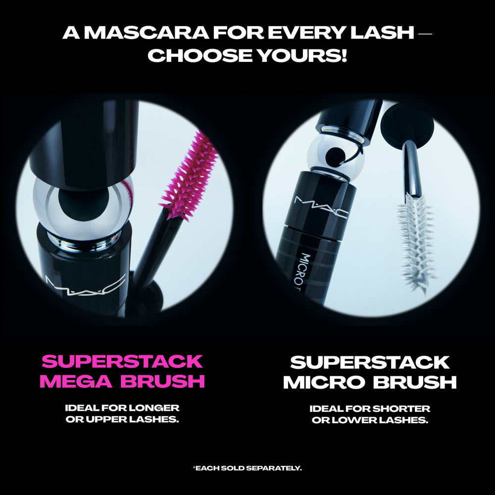 M·A·CStack Mascara, 12.0 ml, Stack Black, Product Shot
