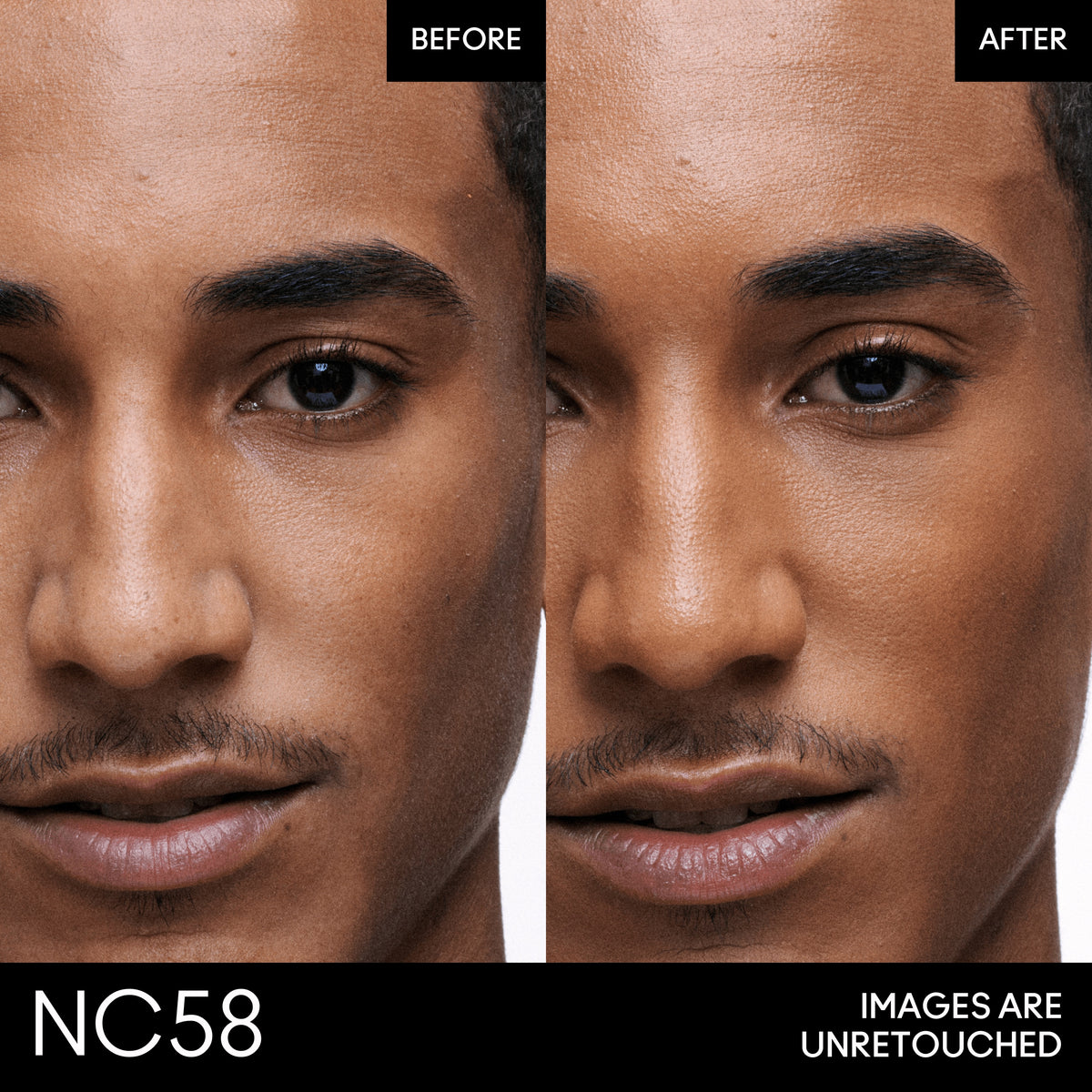 Studio Fix Fluid SPF 15 24HR Matte Foundation + Oil Control, 30.0 ml, NC58, Model, deep
