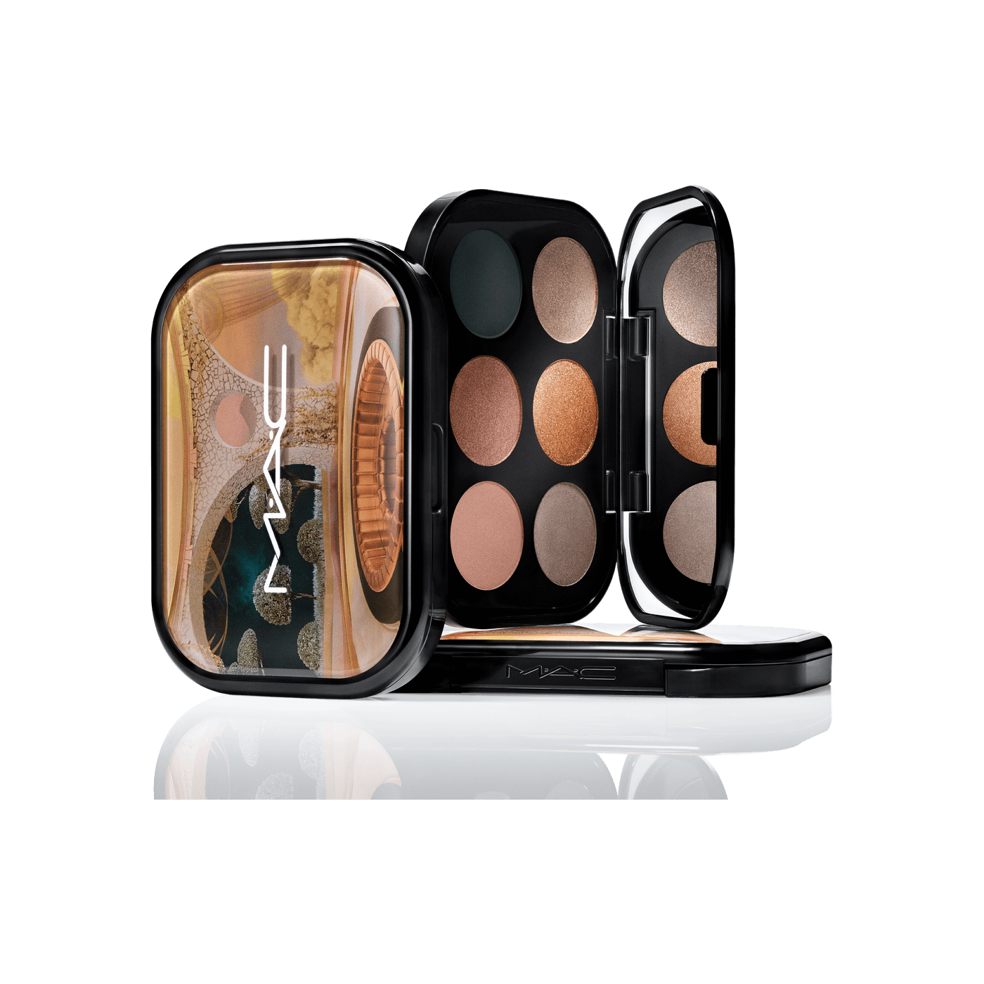 Connect In Colour Eye Shadow Palette: Bronze Influence, 6.25 g, Multi, Product Shot