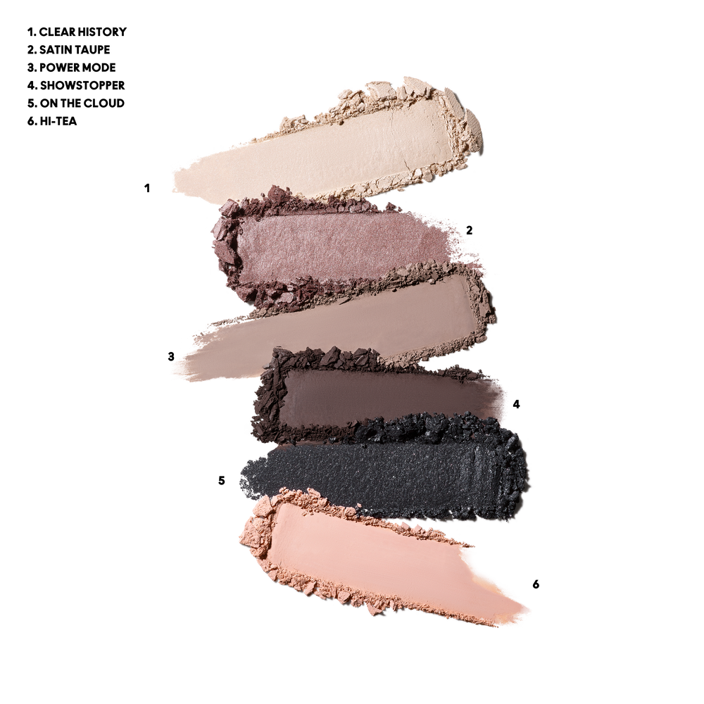 Connect In Colour Eye Shadow Palette: Encrypted Kryptonite, 6.25 g, Multi, Smoosh