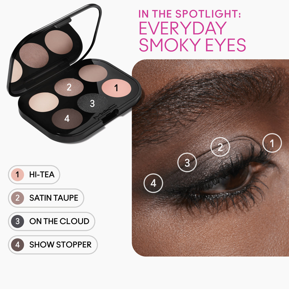 Connect In Colour Eye Shadow Palette: Encrypted Kryptonite, 6.25 g, Multi, Alt