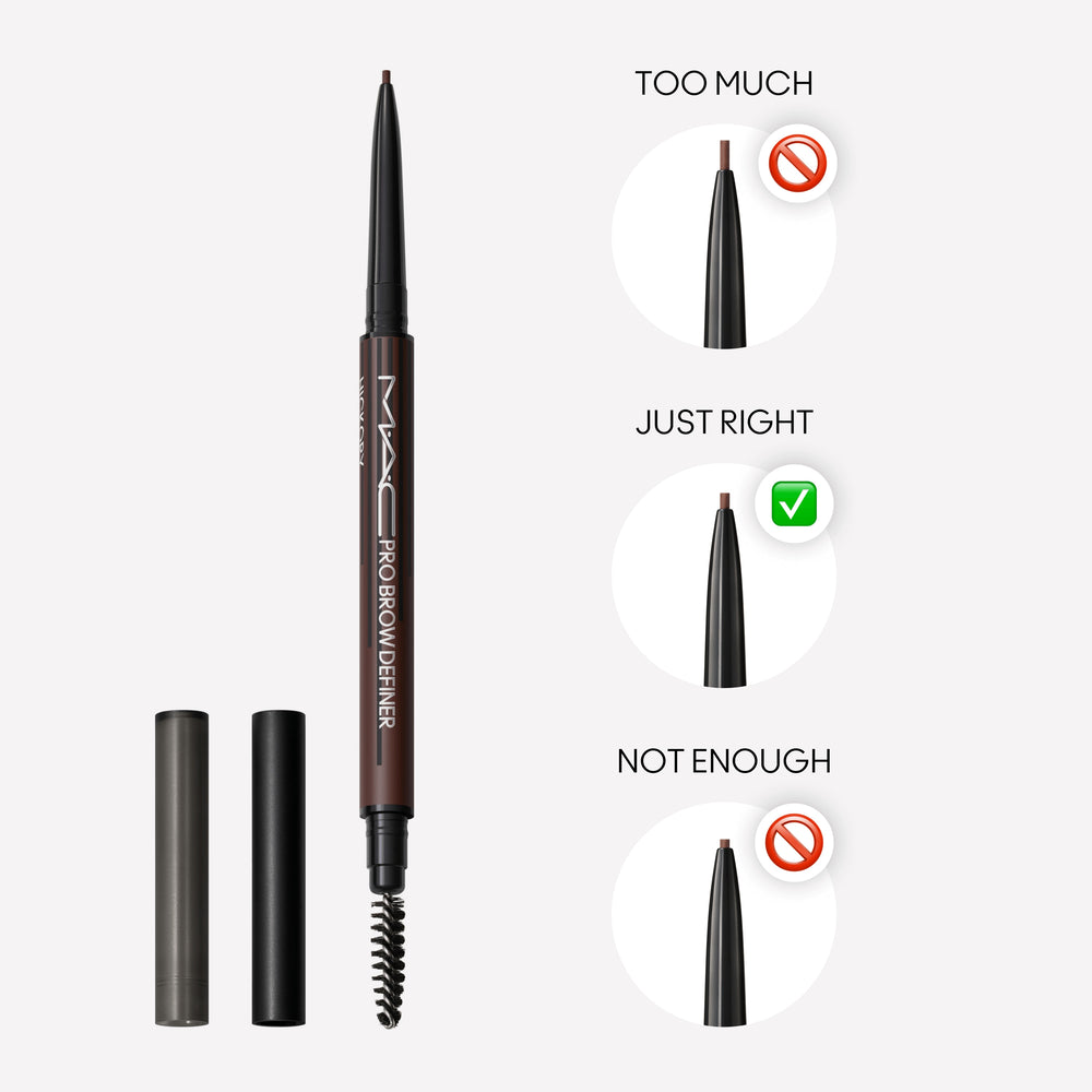 MAC Pro Brow Definer 1MM Tip Brow Pencil, 0.03 g, Spiked, Alt