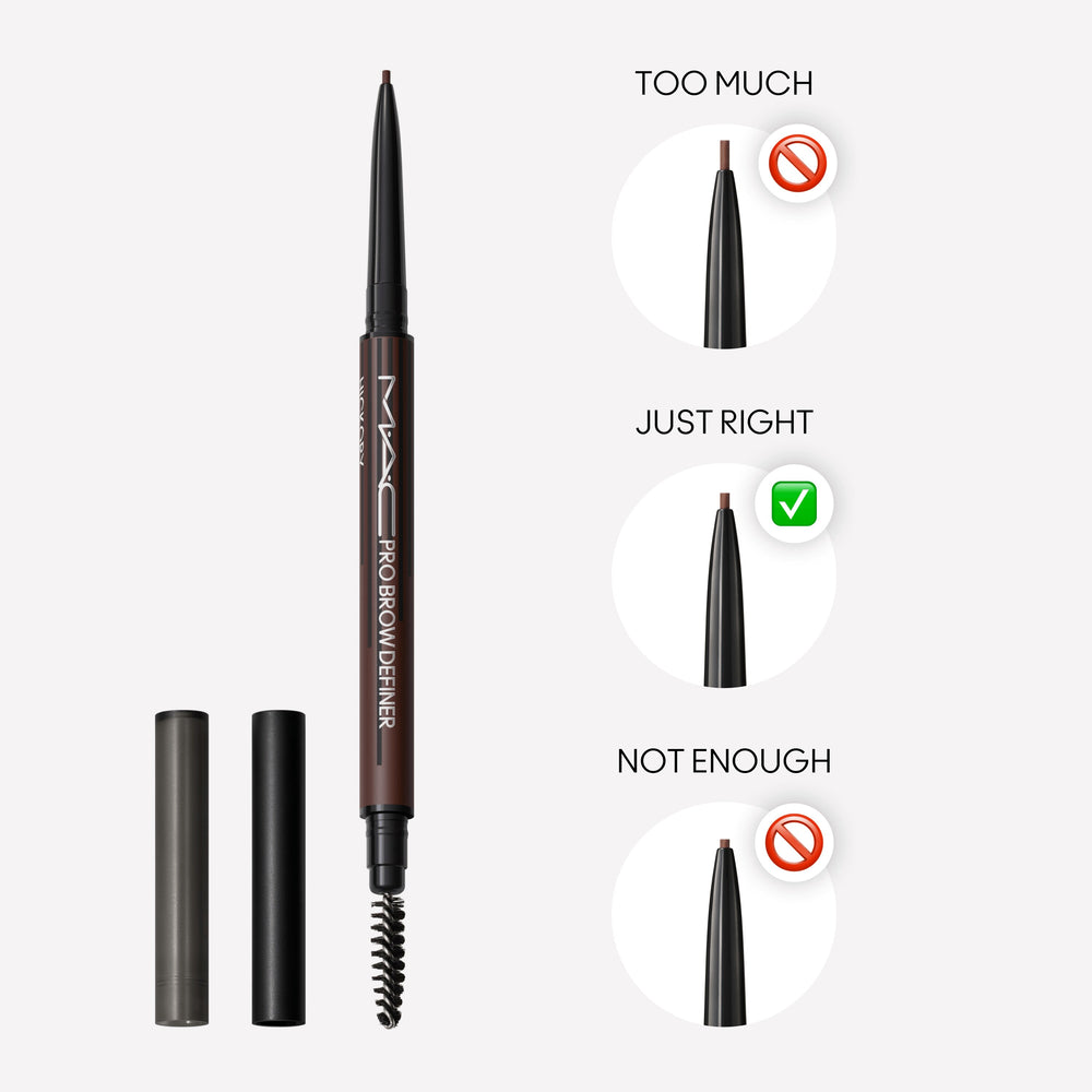 MAC Pro Brow Definer 1MM Tip Brow Pencil, 0.03 g, Spiked, Alt