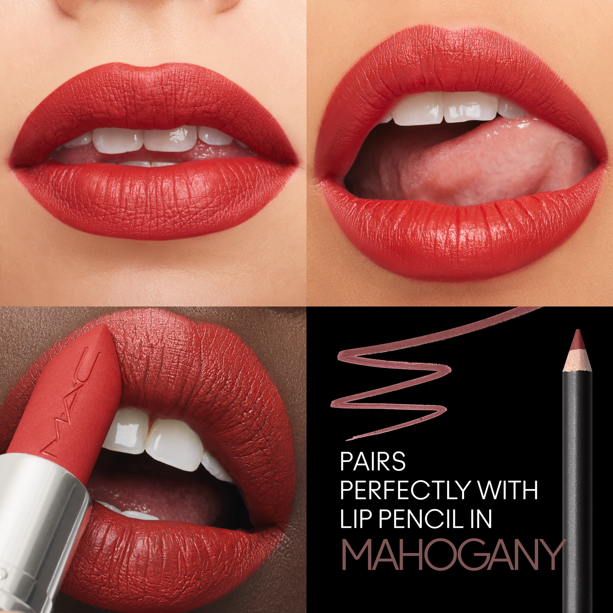 M·A·Cximal Silky Matte Lipstick / Mini MAC, 1.7 g, Chili, Alt