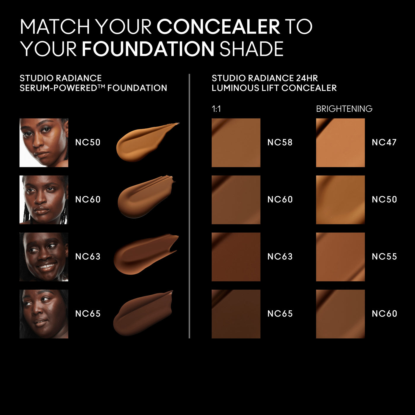Studio Radiance 24Hr Luminous Lift Concealer, 11.0 ml, NC60, Alt