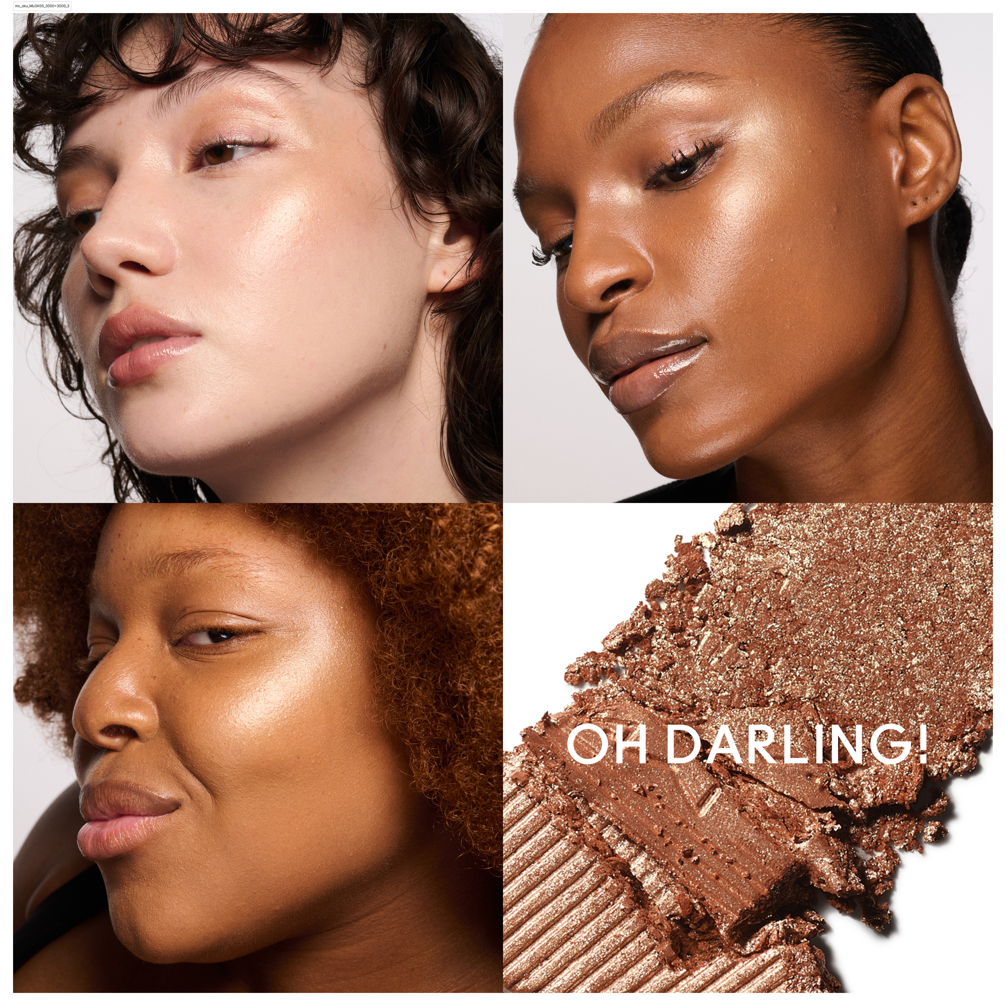 Extra Dimension Skinfinish Highlighter, 9.0 g, Oh, Darling!, Model