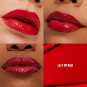 M·A·Cximal Sleek Satin Lipstick, 3.5 g, Left On Red, Model, multiple