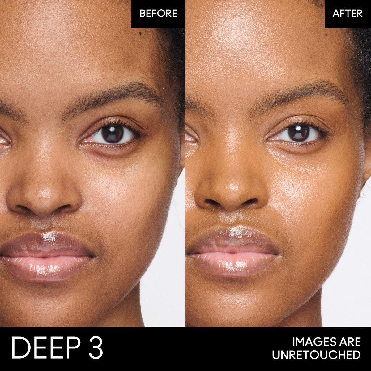 Strobe Dewy Skin Tint, 30.0 ml, Deep 3, Model, deep