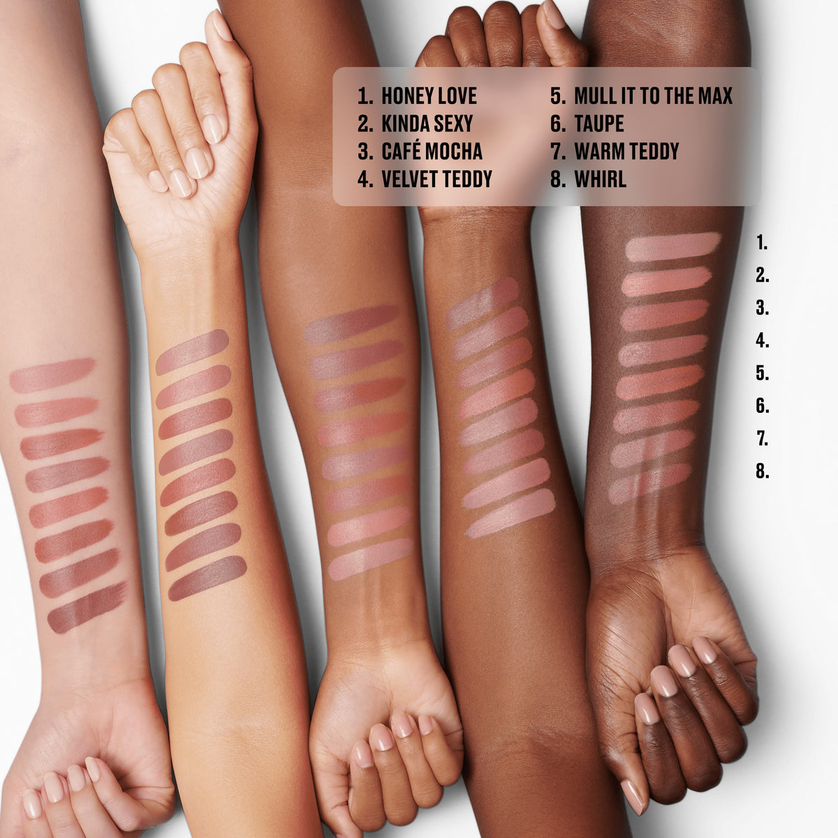 M·A·Cximal Silky Matte Lipstick, 3.5 g, Café Mocha, Model