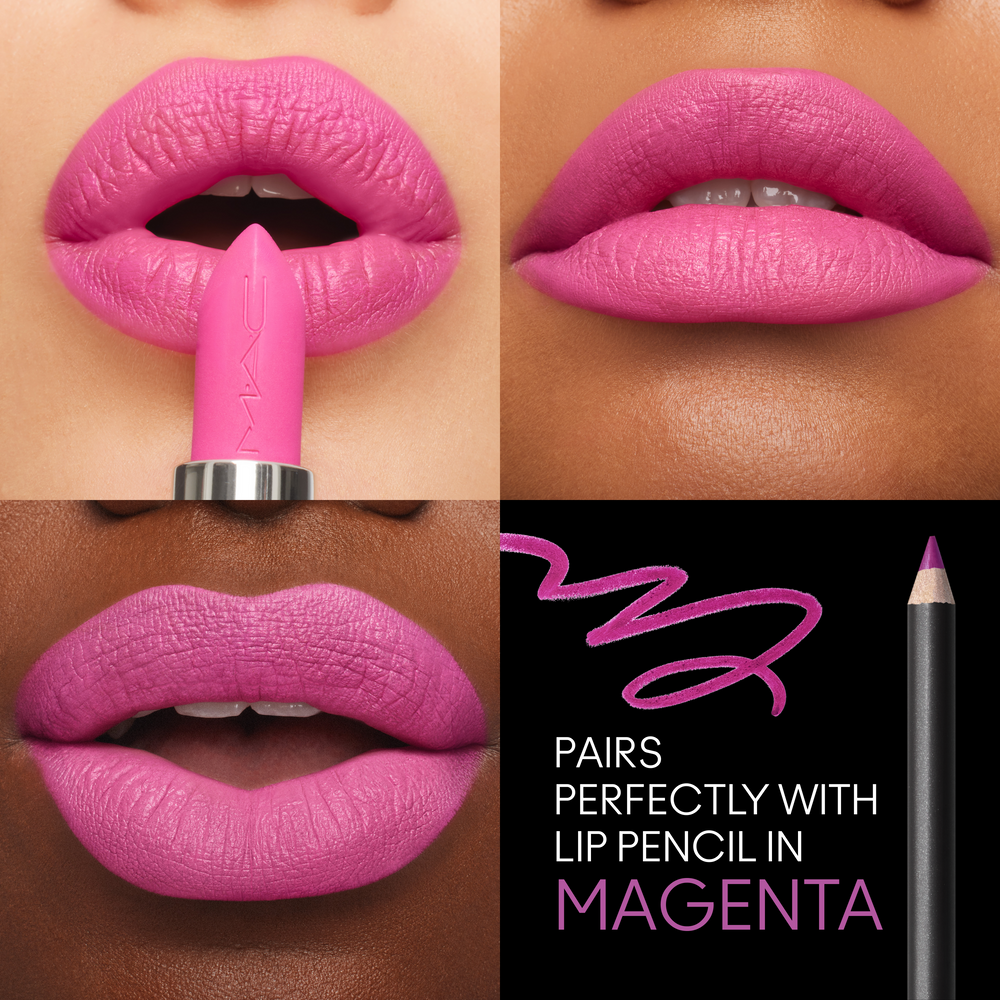 M·A·Cximal Silky Matte Lipstick, 3.5 g, Candy Yum Yum, Model