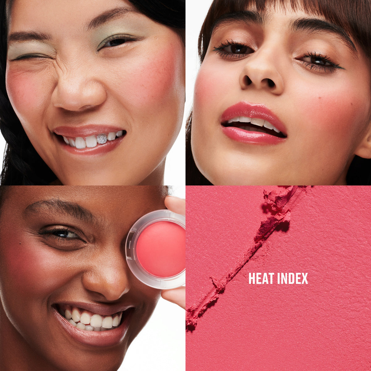 Glow Play Cushiony Blush, 7.3 g, Heat Index, Model, multiple
