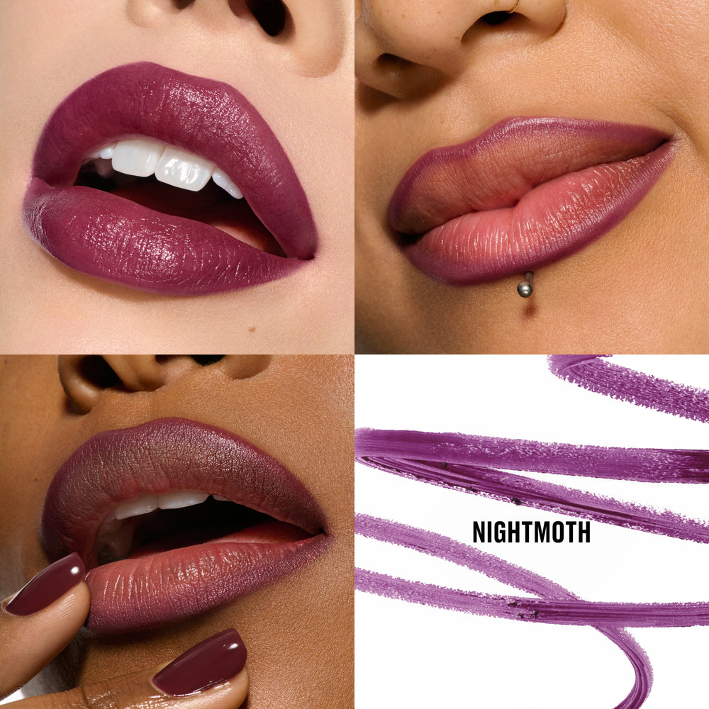 Lipglazer Glossy Liner, 0.25 g, Nightmoth, Model