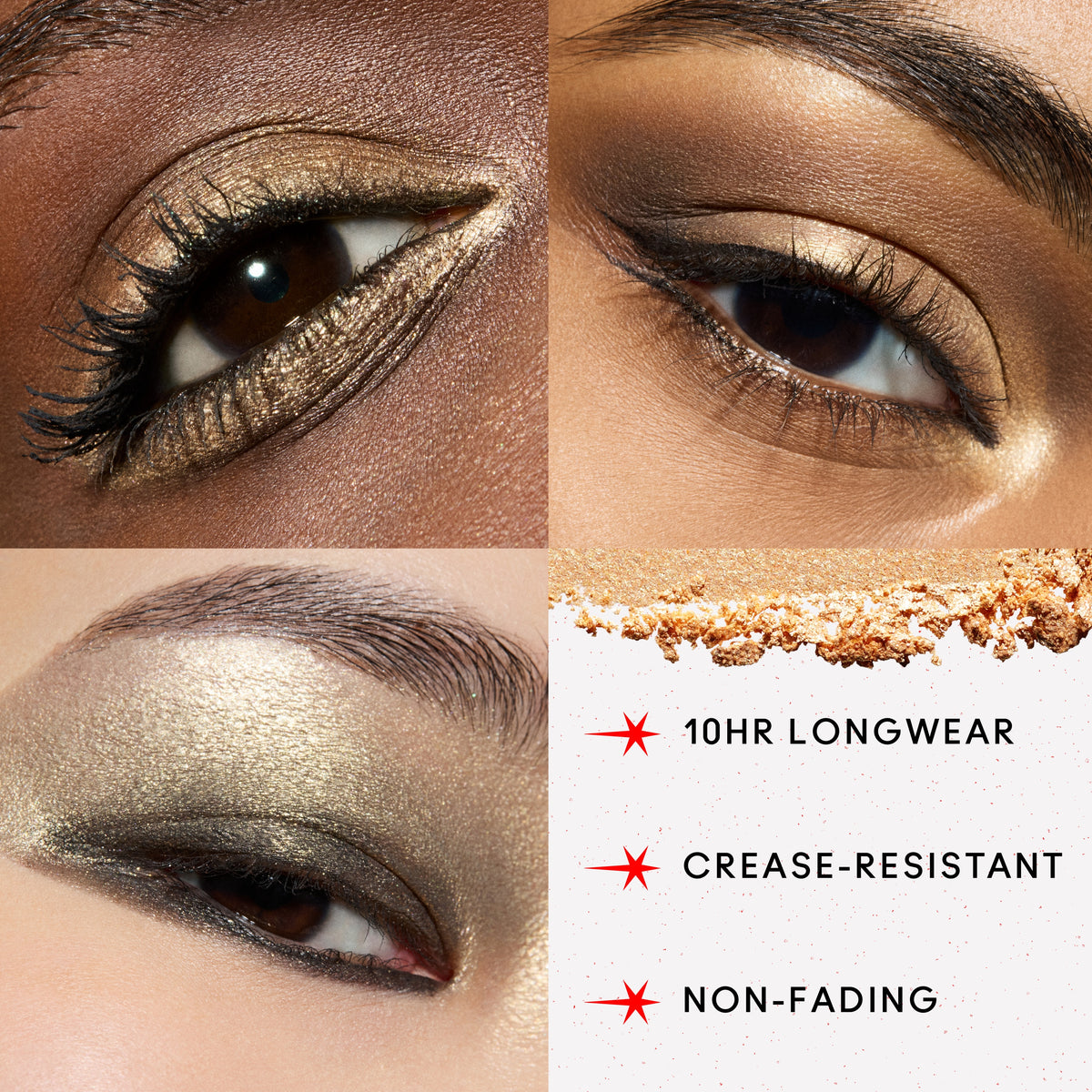 Metallic Single Eye Shadow PRO Pan, 1.0 g, Kiss Of Klimt, Alt