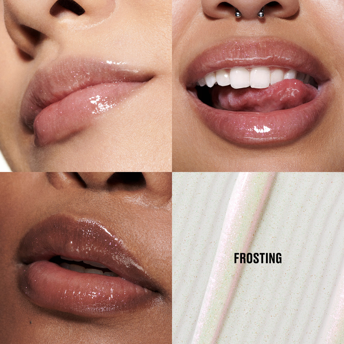 Lipglass Air Non-Sticky Gloss / Mini M·A·C, 2.6 ml, Frosting, Model, multiple