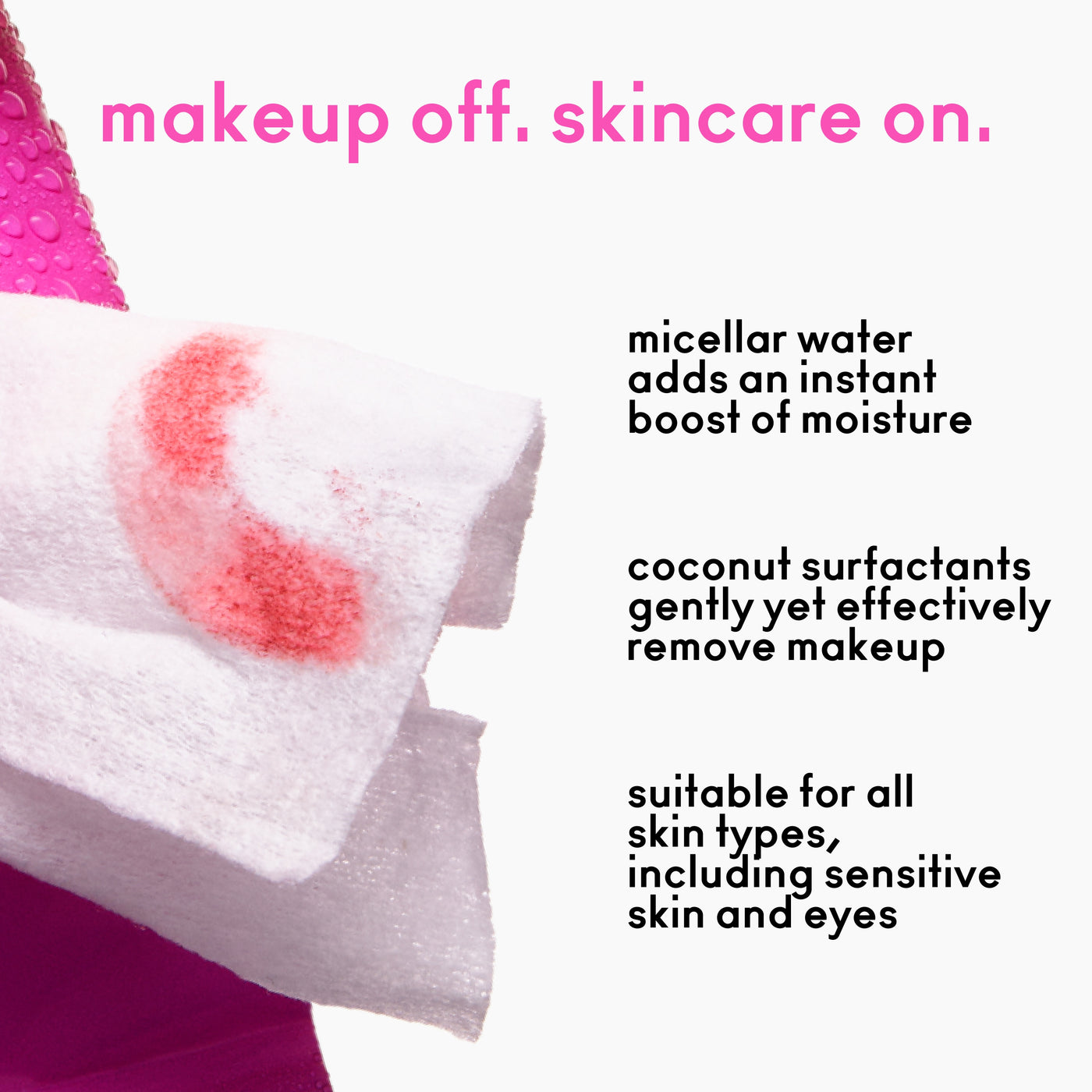 Get Unready Micellar Water Wipes, 10.0 ml, Alt
