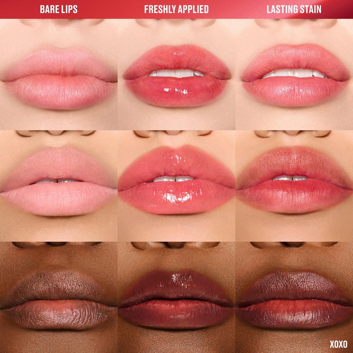 Lustreglass Stainglass Lip Tint, 3.0 ml, XOXO