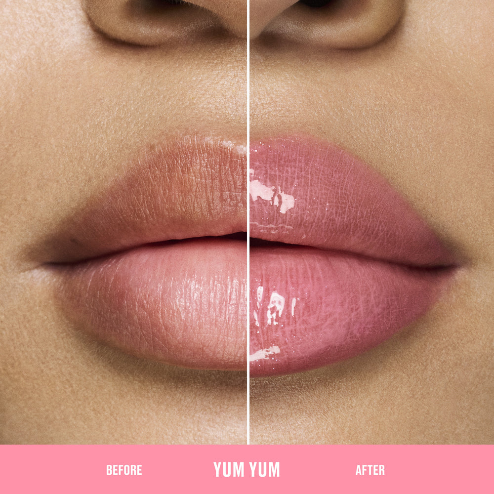 Lipglass Cushion High-Pigment Lip Oil, 5.0 ml, Yum Yum, Model