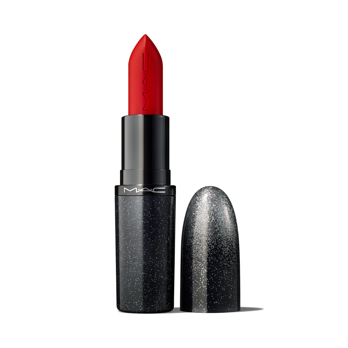 M·A·Cximal Sleek Satin Lipstick / Holiday, 3.5 g, Ruby Woo-La-La, Product Shot
