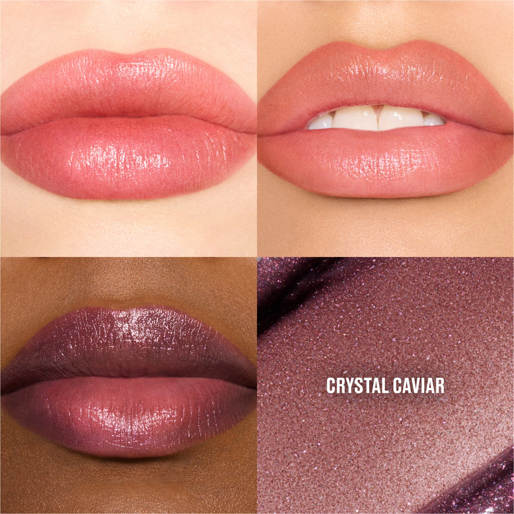 Fizzy Feels Lip Balm / Holiday, 3.0 g, Crystal Caviar, Model, multiple