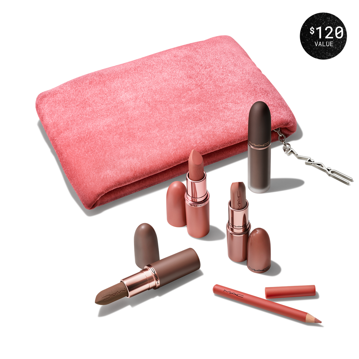 MAC Celebrity Nudes Lip Vault, Product Shot