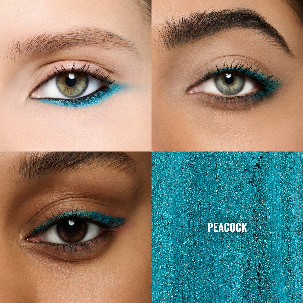 Kajal Excess Longwear Smoky Eye Liner, 1.2 g, Peacock