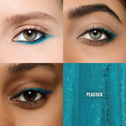 Kajal Excess Longwear Smoky Eye Liner, 1.2 g, Peacock