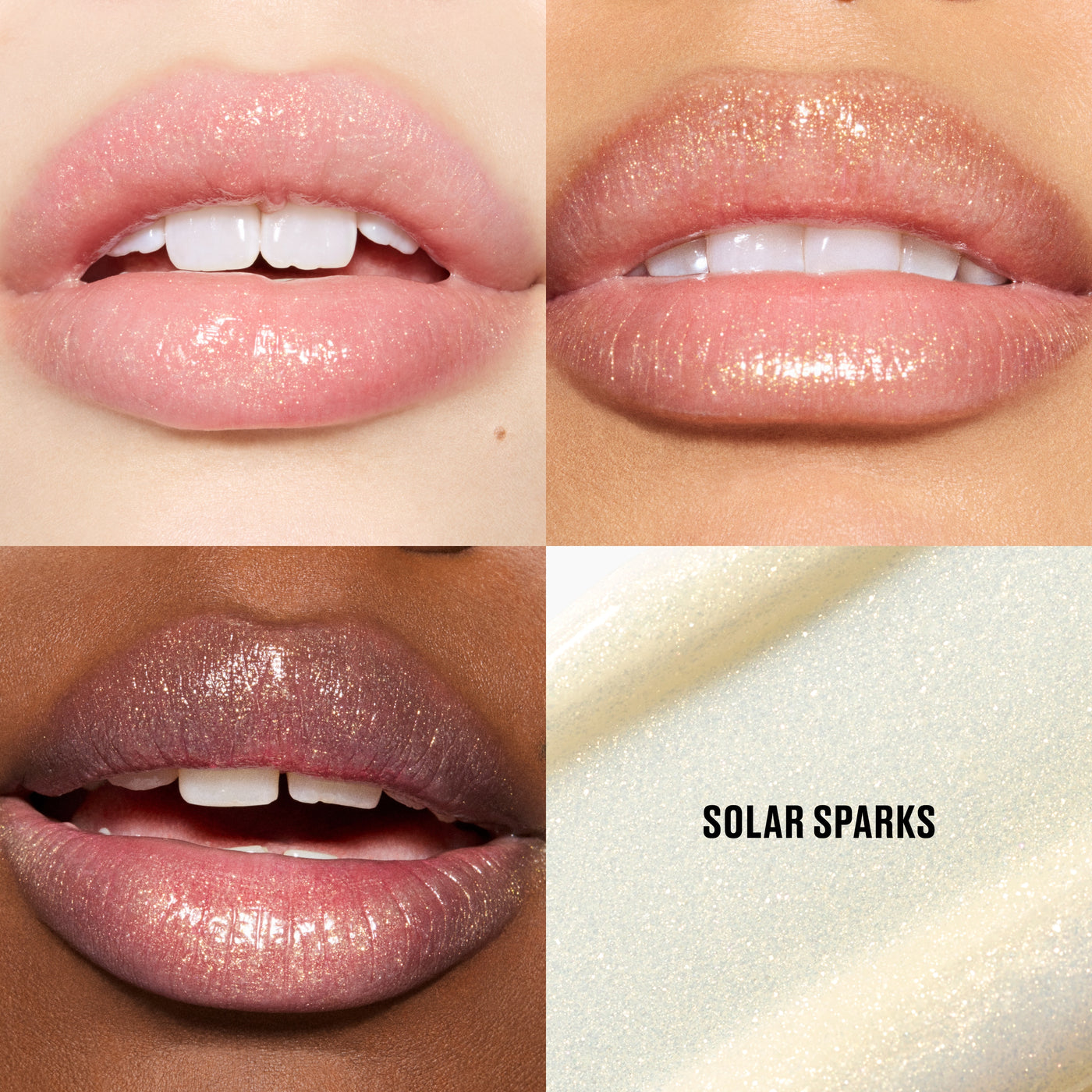 Squirt Plumping Gloss Stick, 2.3 g, Solar Sparks, Model, multiple