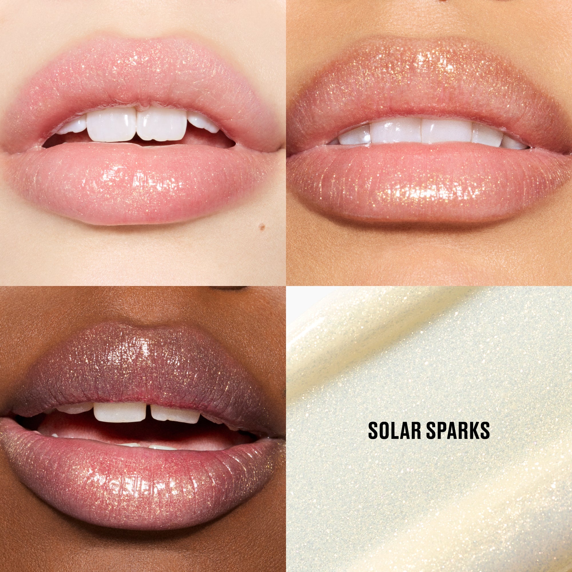 Squirt Plumping Gloss Stick, 2.3 g, Solar Sparks, Model, multiple