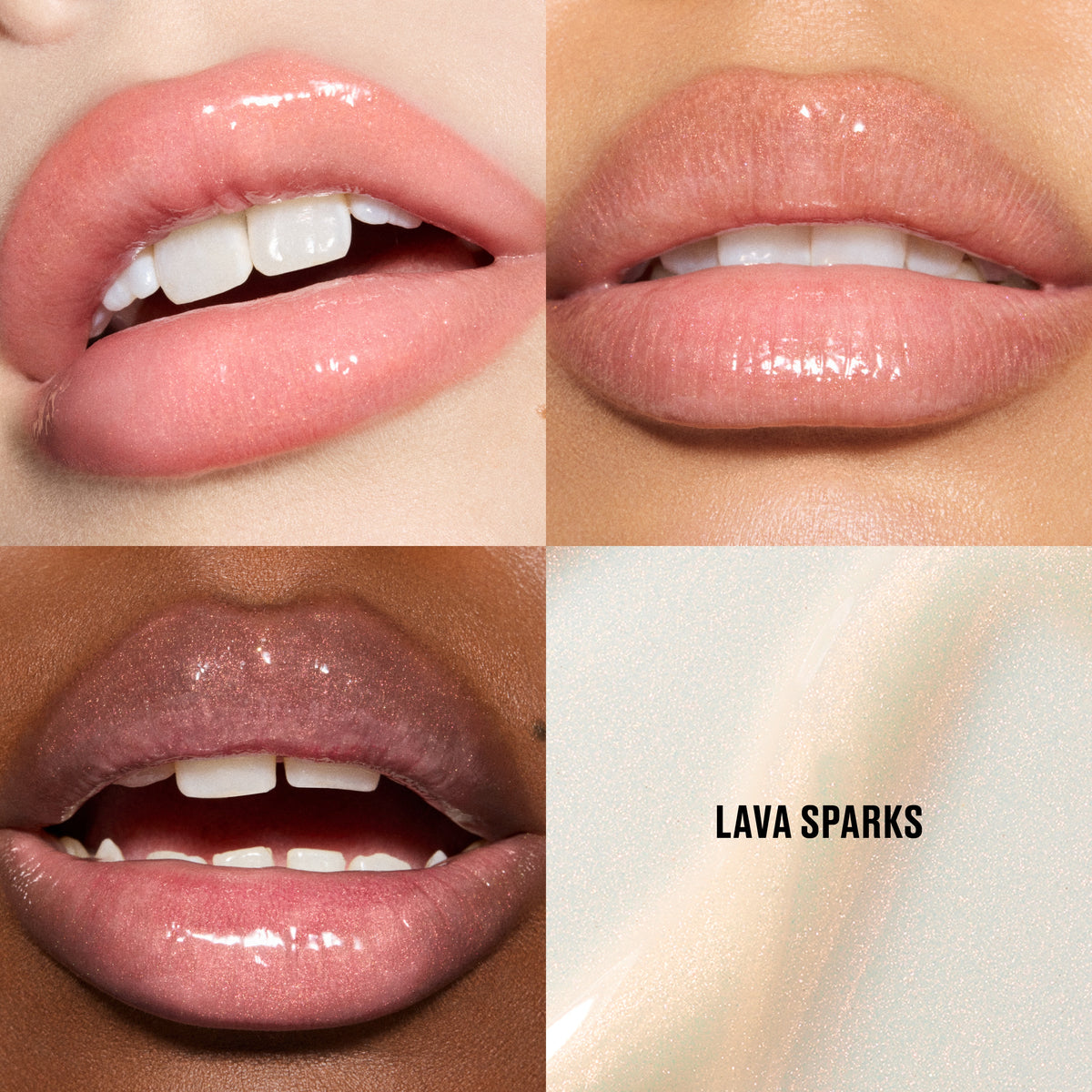Squirt Plumping Gloss Stick, 2.3 g, Lava Sparks, Model, multiple