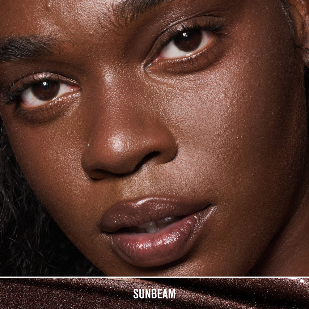 Strobe Beam Liquid Bronzelighter, 4.3 ml, Sunbeam, Model, deep