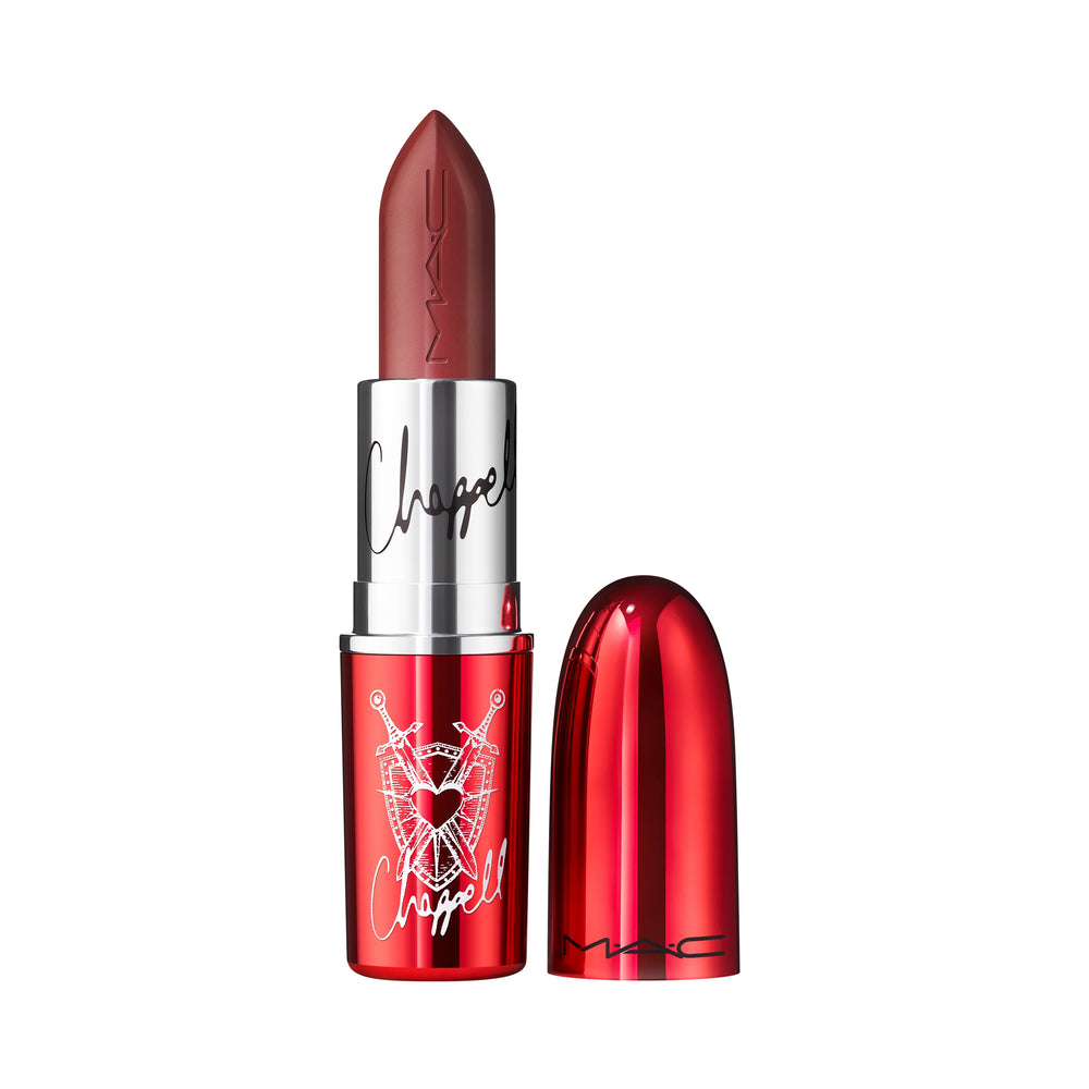 VIVA GLAM x Chappell Roan Lustreglass Sheer-Shine Lipstick, 3.5 g, Roan of Arc, Product Shot