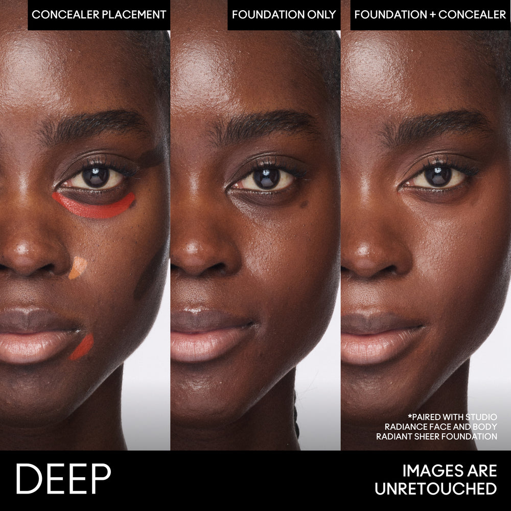 Studio Fix Conceal And Correct Palette, 6.0 g, Deep, Model, deep