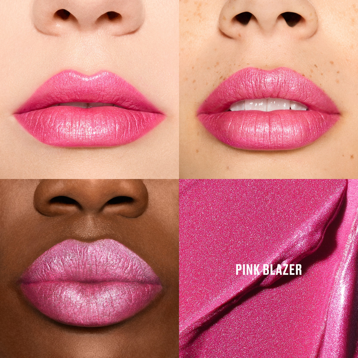 Frost Lipstick, 3.0 g, Pink Blazer, Model, multiple