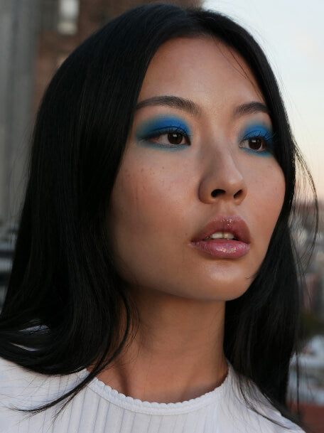 Blue Eye Makeup Rules Fashion and Film