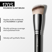 170 Synthetic Rounded Slant Brush, Alt