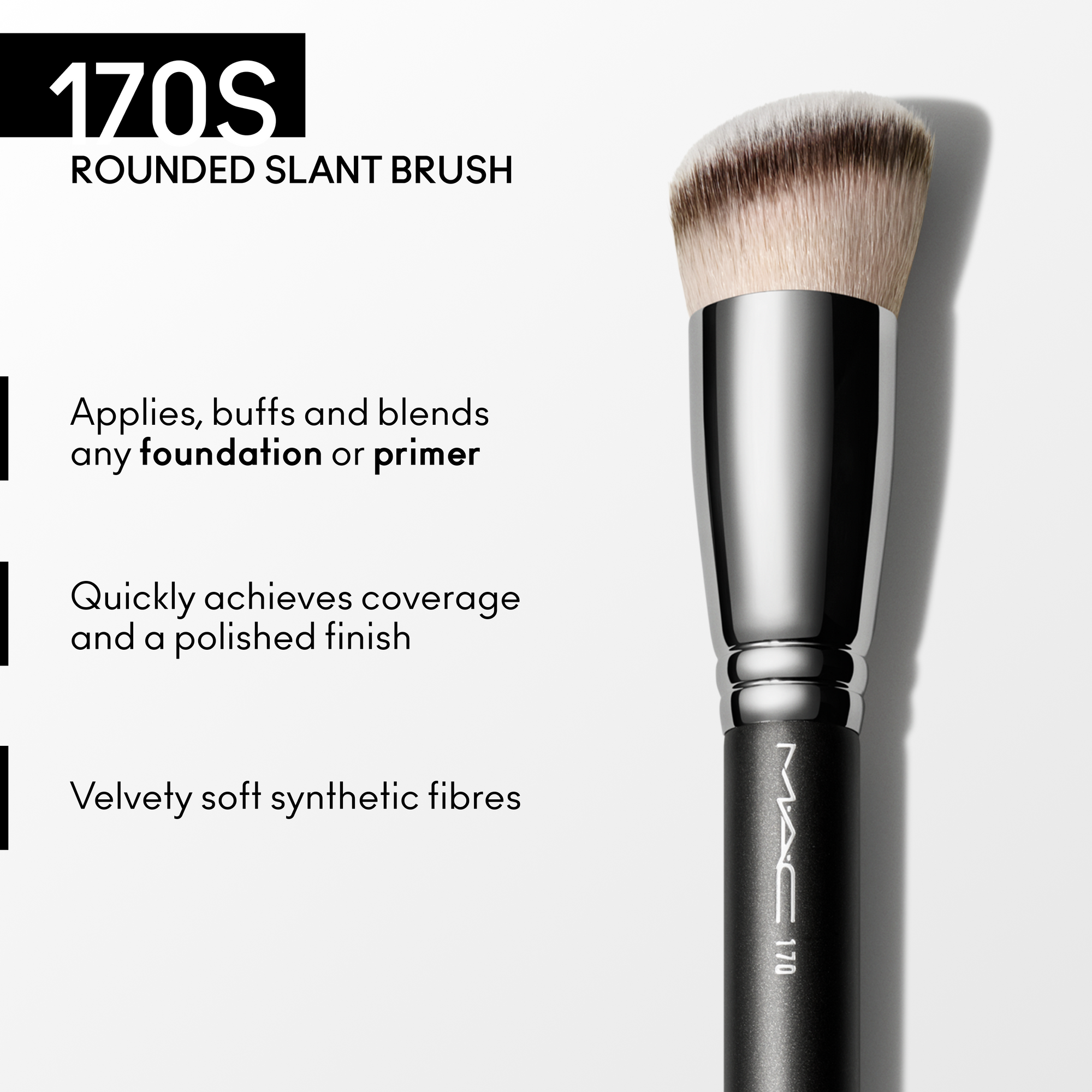 170 Synthetic Rounded Slant Brush, Alt