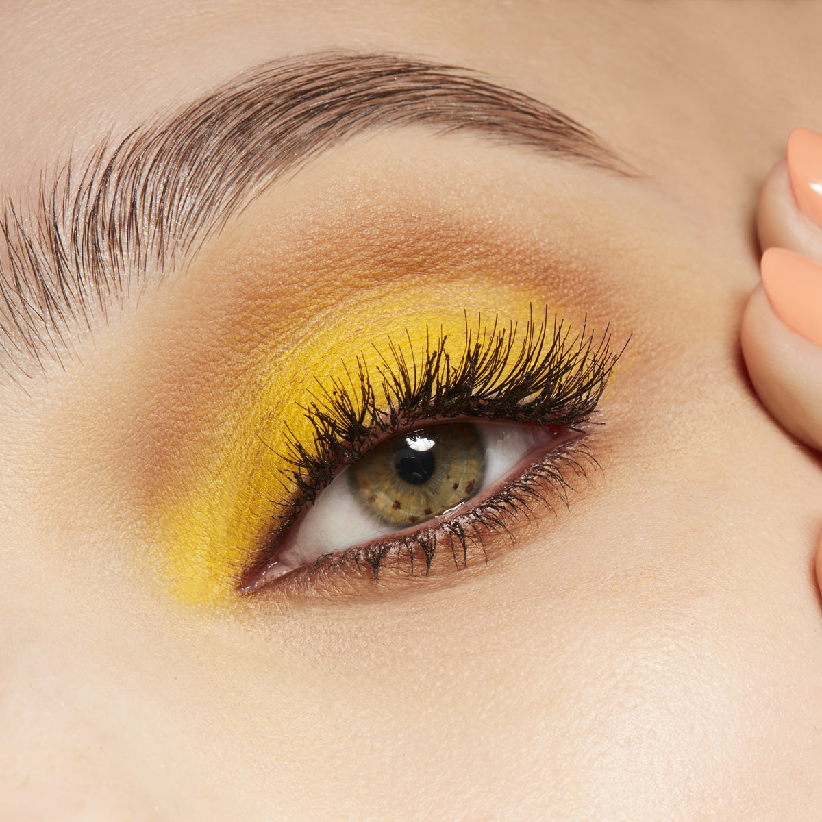 Pro Palette Pan, 1.5 g, Chrome Yellow, Model, light