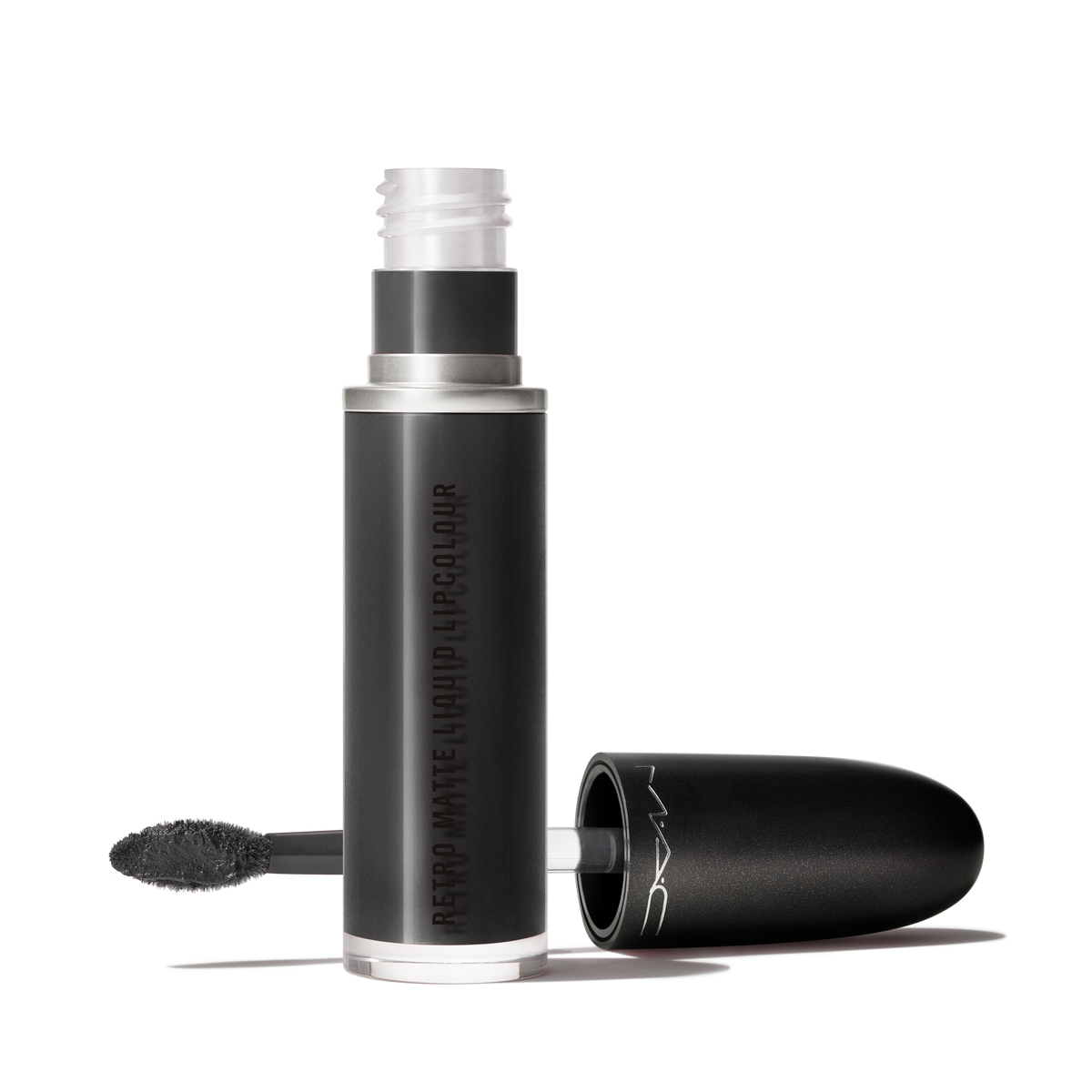 Retro Matte Liquid Lipcolour, 5.0 ml, Caviar, Product Shot