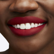 Retro Matte Liquid Lipcolour, 5.0 ml, Ruby Phew!, Model, deep