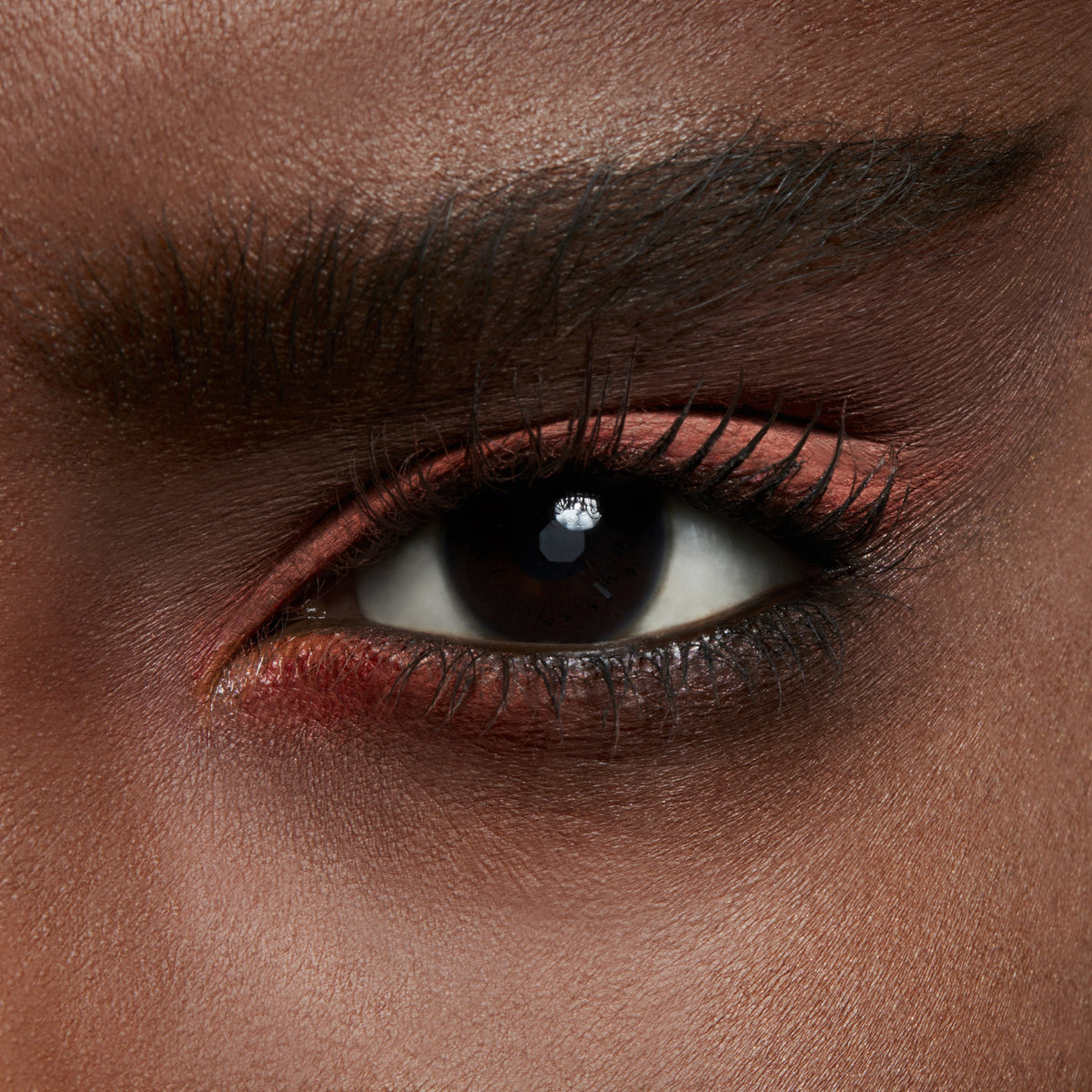 Small Eye Shadow, 1.5 g, Coral, Model, deep